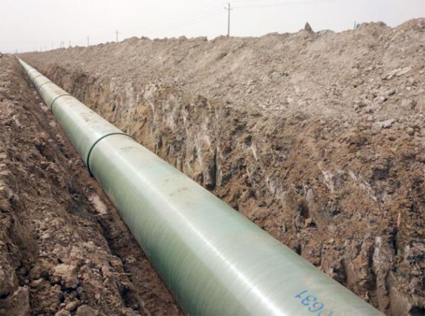 格瑞德玻璃钢管道 为库尔勒城市供水注入“新”动脉